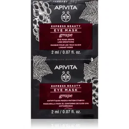 Apivita Conjunto Mascarilla de Crema para Ojos Suavizadora de Líneas, 2 x 2 ml